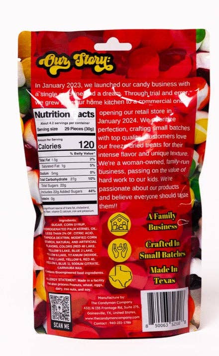 The Candyman Company - Wholesale Hard Candy - Freeze Dried Berry Bites1