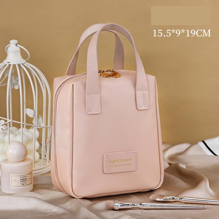 Wholesalesir - Wholesale Makeup Storage Box - PU Handheld Large Capacity Travel Portable Cosmetics Storage