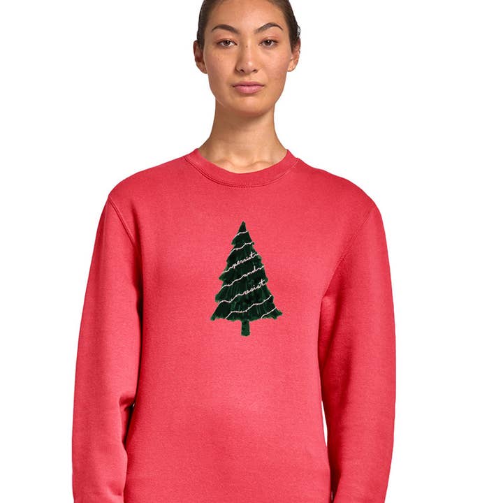 Persist and Resist Red Sweatshirt - Cotton Blend for wholesale by Megan Lee Designs