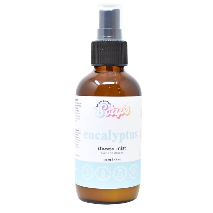 Eucalyptus Shower Mist for wholesale by Small Batch Soaps
