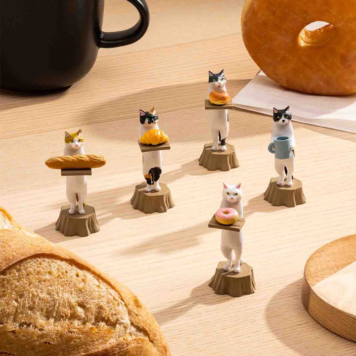 Clever Idiots Inc. - Wholesale Figurine Toy - Kids - Cat Bakery Blind Box