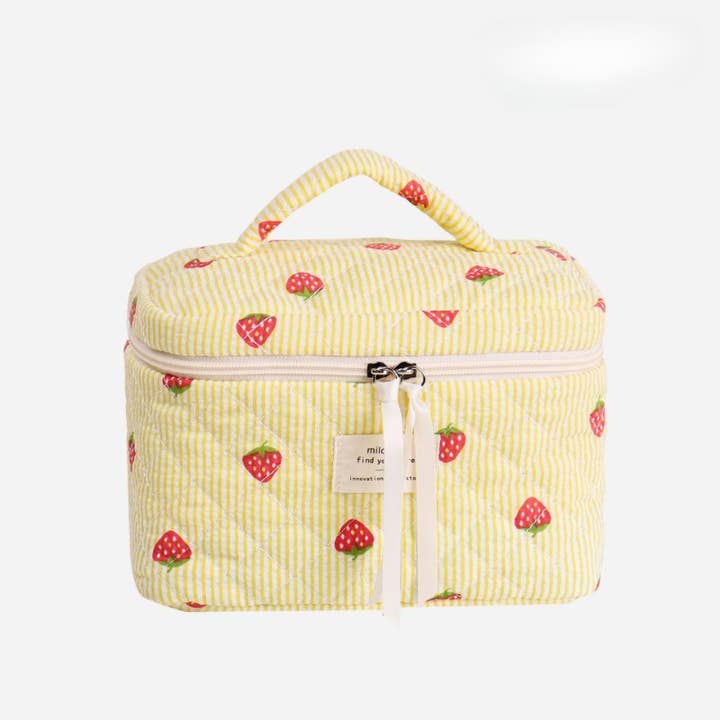 Dipped Shop - Wholesale Makeup/Cosmetic Bag - Candy Color Sweet Large Capacity Cosmetic Bag DPB2507