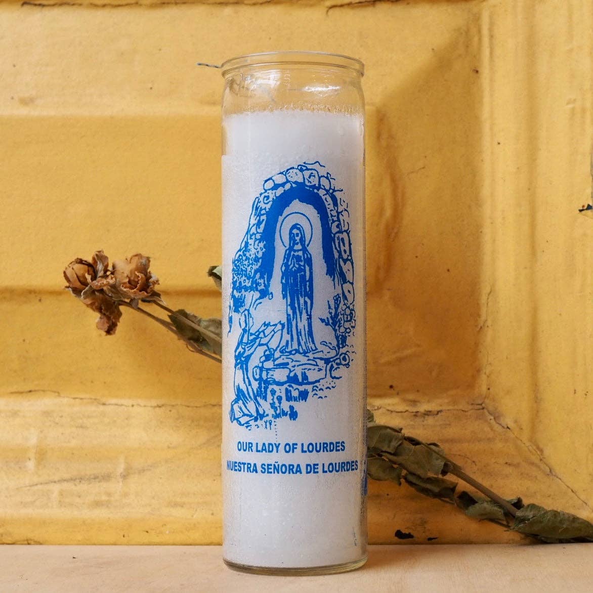 Santa Sabina - Venta al por mayor Vela votiva - Vela de oración ritual Nuestra Señora de Lourdes de 7 días2