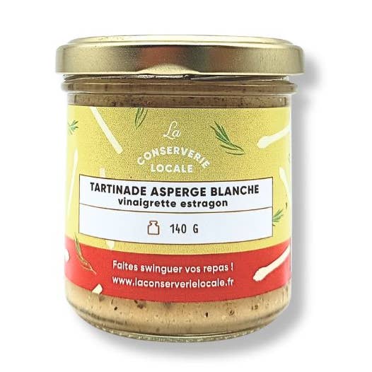 La Conserverie Locale - Wholesale Tapenade - White Asparagus Spread with Tarragon Vinaigrette 140g0