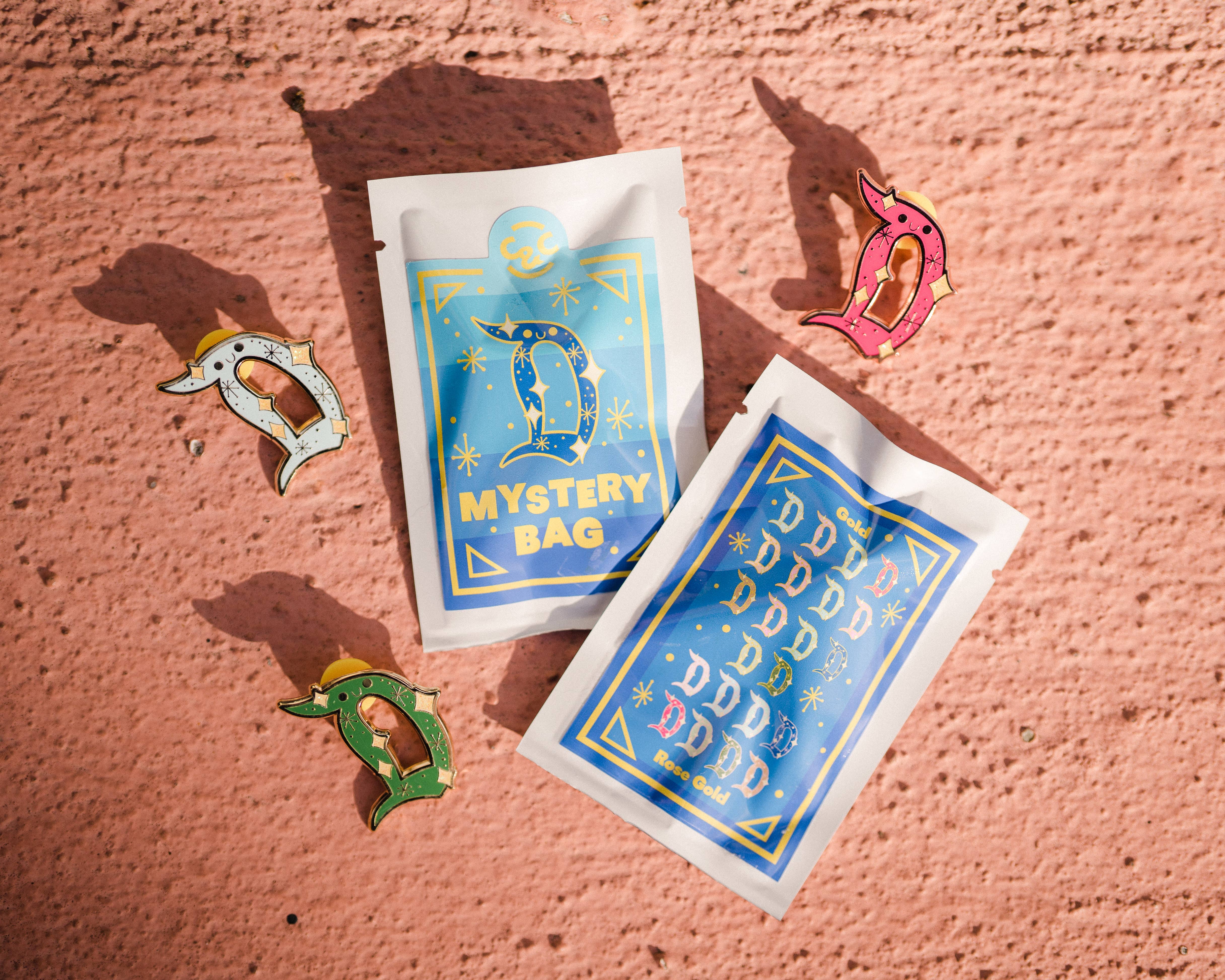 Charmed & Cozy - Wholesale Lapel Pin/Button - Dapper D mystery bag1