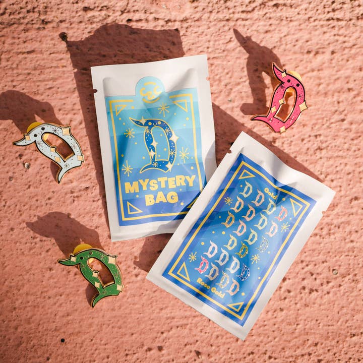 Charmed & Cozy - Wholesale Lapel Pin/Button - Dapper D mystery bag1