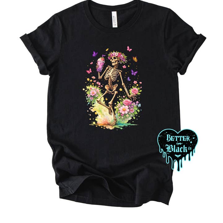 Gruselig das ganze Jahr über - Gruseliger Frühling - Skelett - Frühlingshalloween für den Großhandel von Better In Black Co