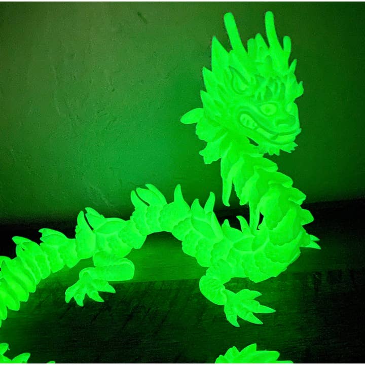 NumanPrints – wholesale Fidget toy – Kids – Glow in The Dark Dragon! Imperial Chinese Dragon9