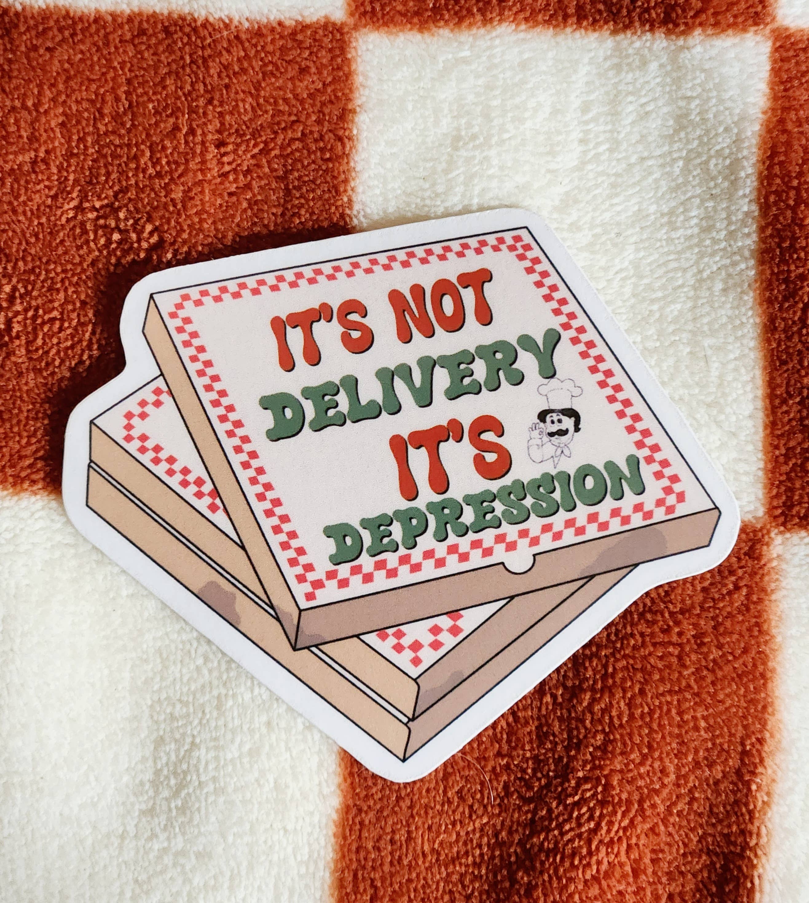 Luxe Trauma - Wholesale Sticker - Funny Depression sticker1