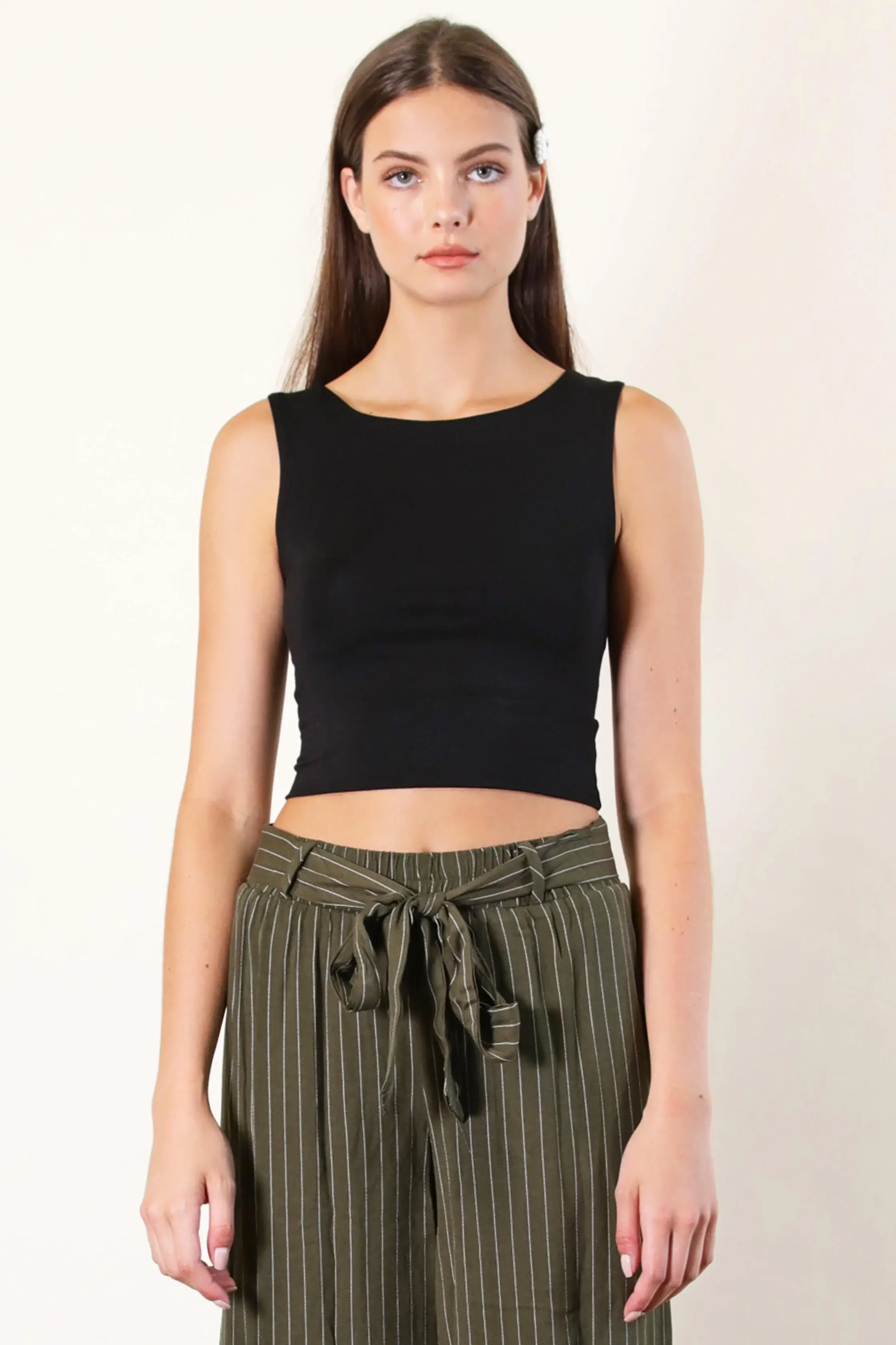 Final Touch - Wholesale Tank Top - Women's - Rayon Modal Fitted Tank Top - T168602