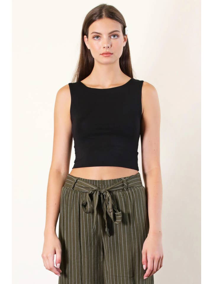 Final Touch - Wholesale Tank Top - Women's - Rayon Modal Fitted Tank Top - T168602