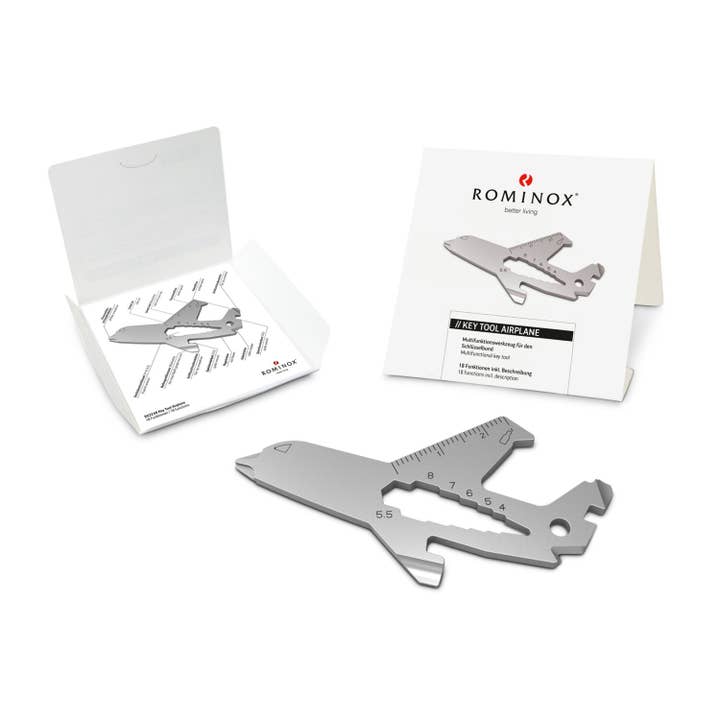 ROMINOX® Key Tool // Airplane – 18 Functions for wholesale by ROMINOX GmbH