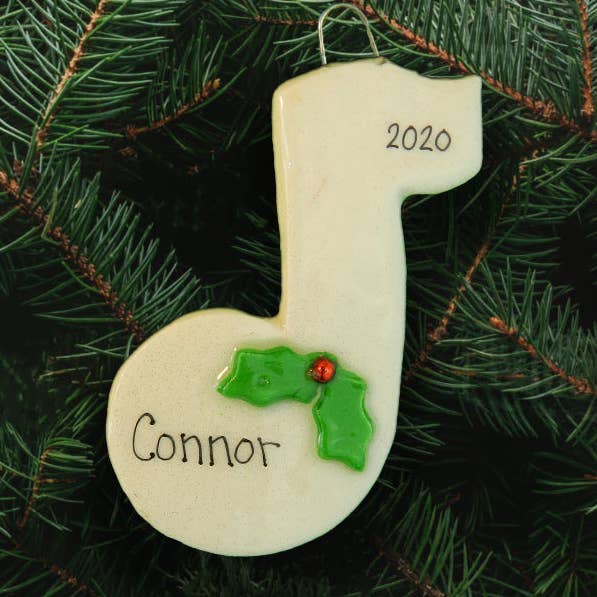 Adorno de nota musical para venta al por mayor de Dough Delights, Inc