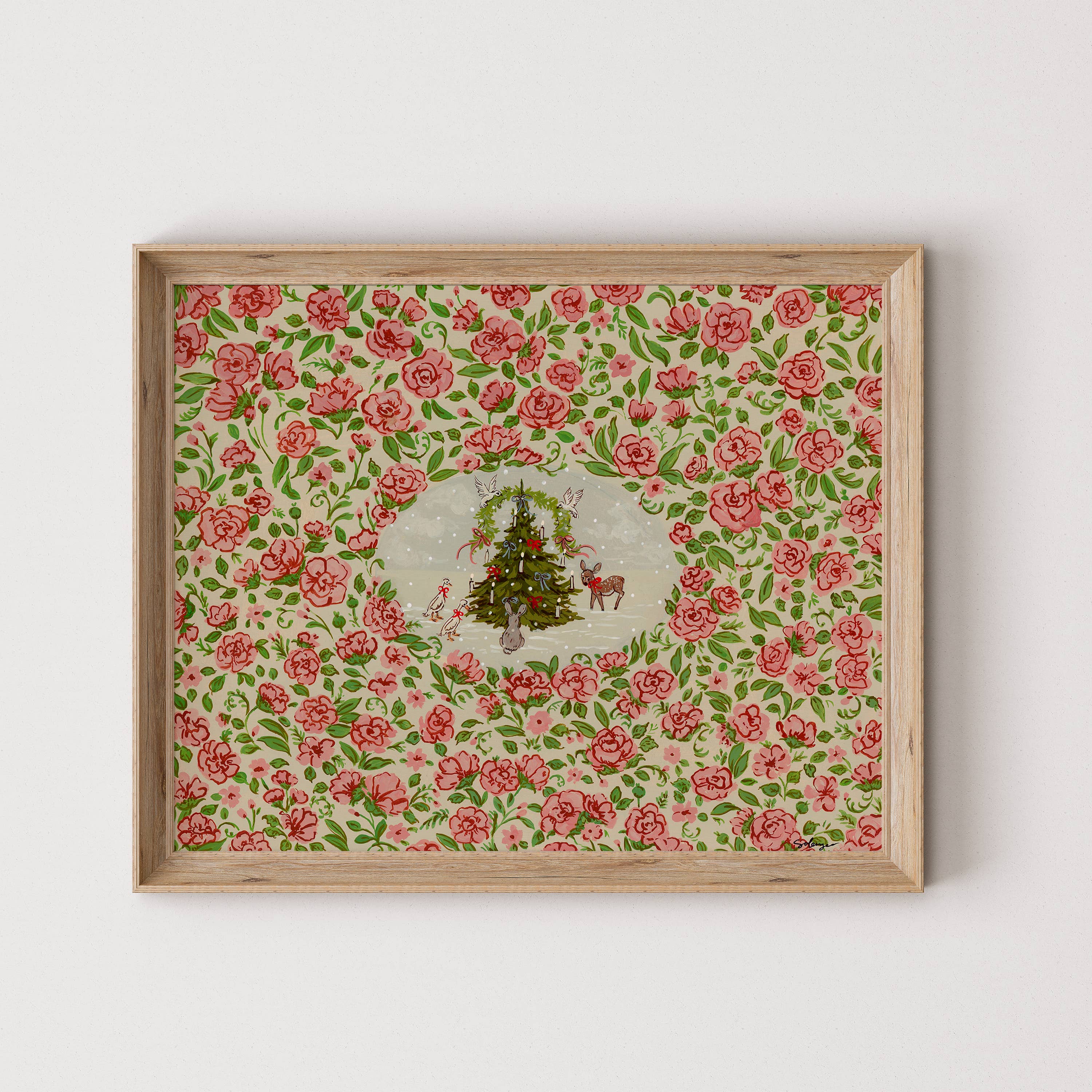 Solange Pilote - Wholesale Art Print - Enchanted Christmas