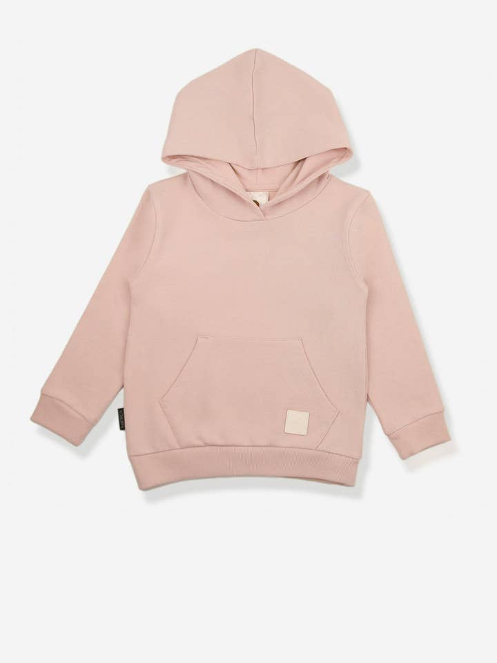 French Terry Hoodie – Pale Rose for wholesale by KID.ORCA