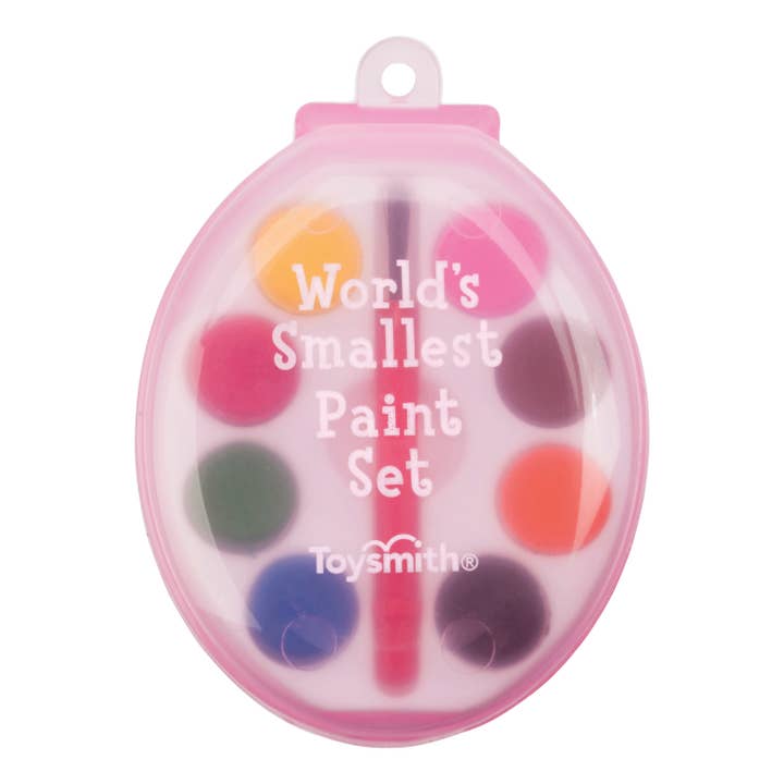 Toysmith - Wholesale Art Set - Kids & Baby - Mini Watercolor Paint Set, 8 Colors With Brush, Party Favors