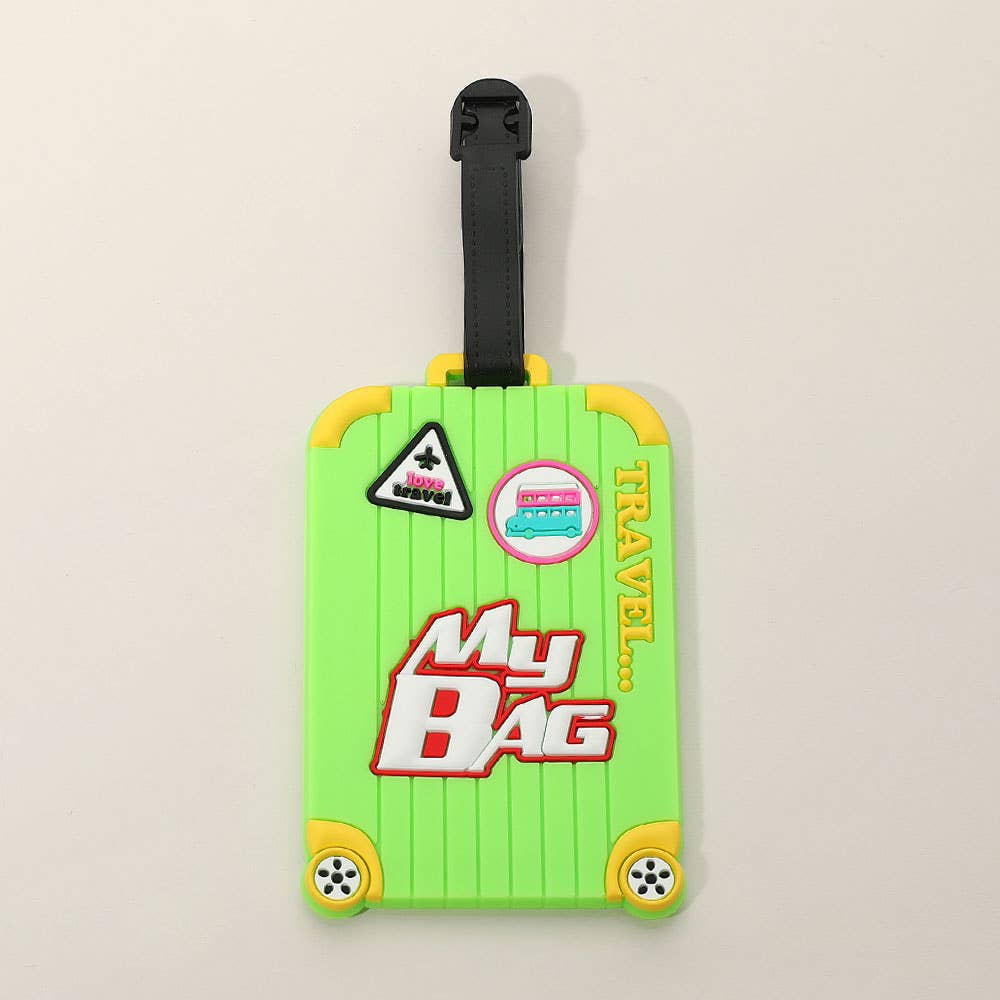 Sensibling Corp. – wholesale Bagageetikett – 12PCS - Silikon bagageväsketiketter3