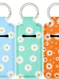Floral Lipgloss Keychain Holder for wholesale by MadeByHBK