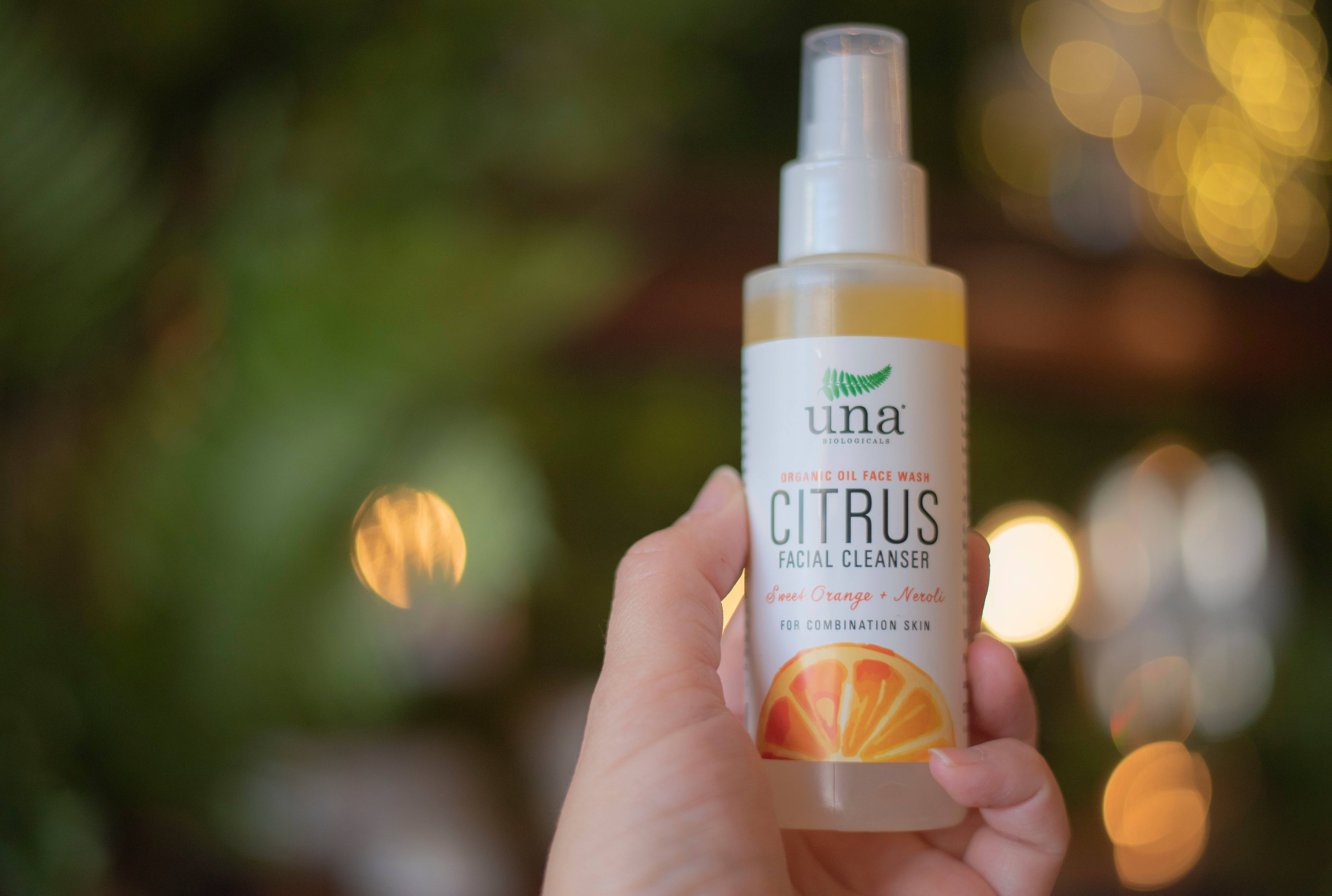 Una Biologicals - Wholesale Facial Cleanser - Citrus Combination Skin Face Cleanser1