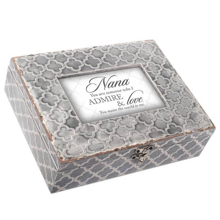 Nana Grey Moroccan Music Box for wholesale by Dicksons