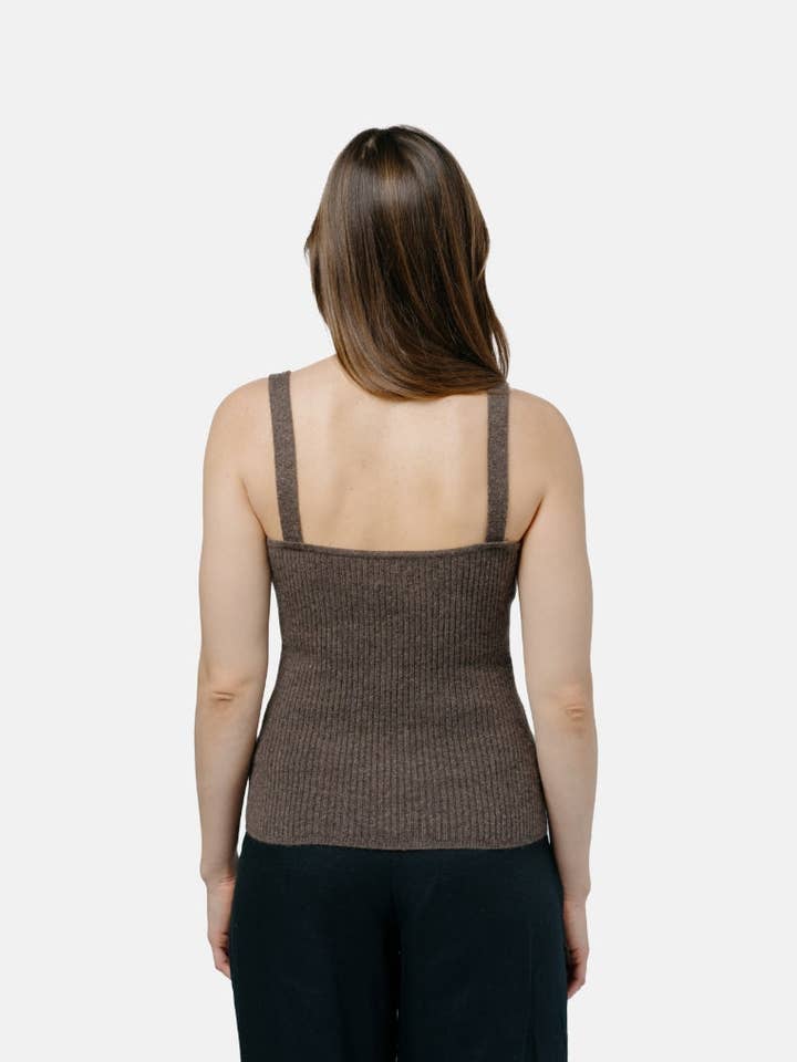 Ulaanbaatar Axelbandslös Topp Brun för wholesale av 1 People