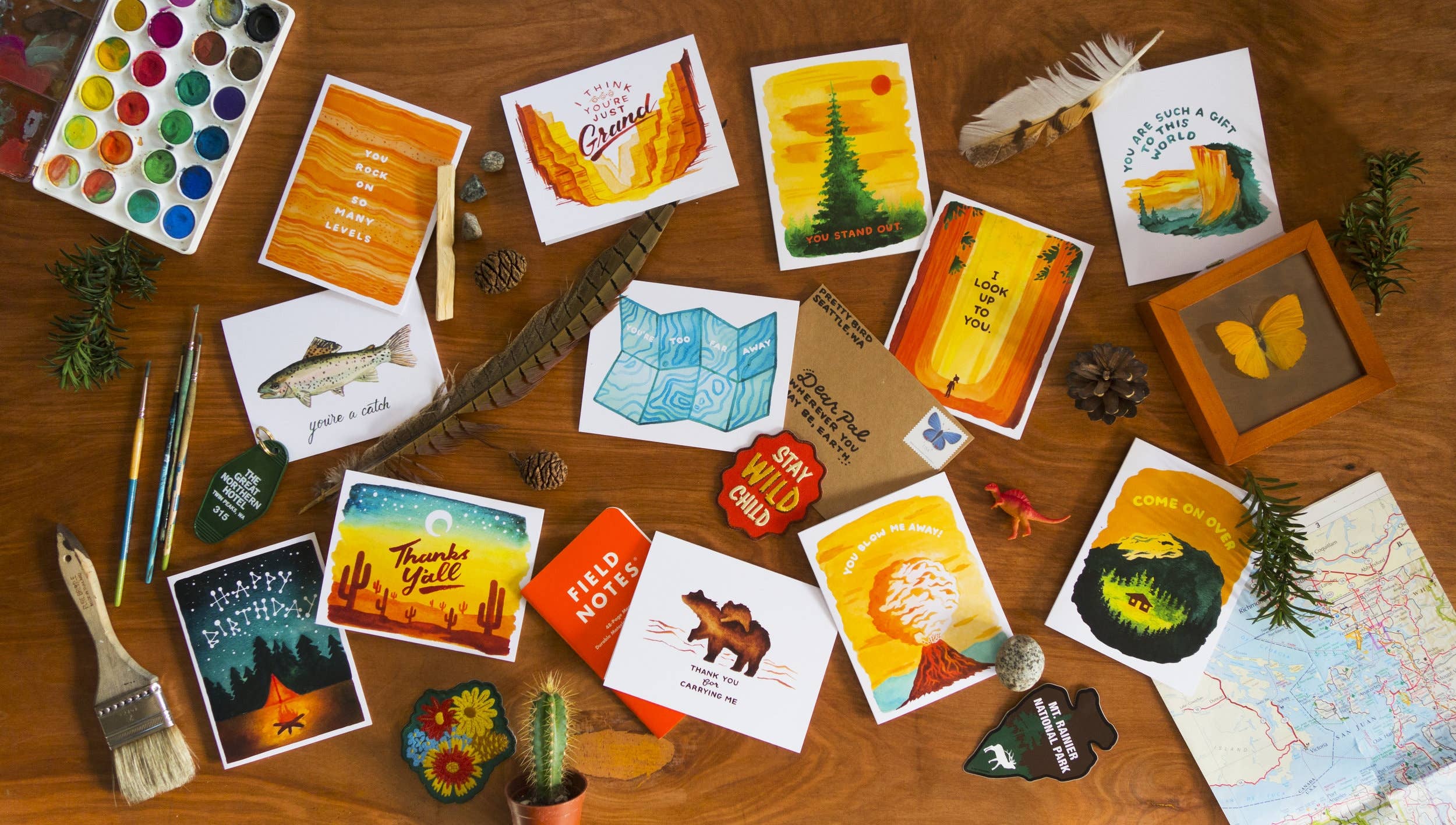 Pretty Bird Paper Co. - Wholesale Everyday Greeting Card - Naturalist Collection0