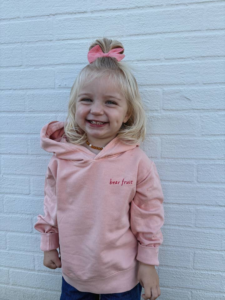 KIDS BEAR FRUIT HOODIE for wholesale by Mod 4: The Shop
