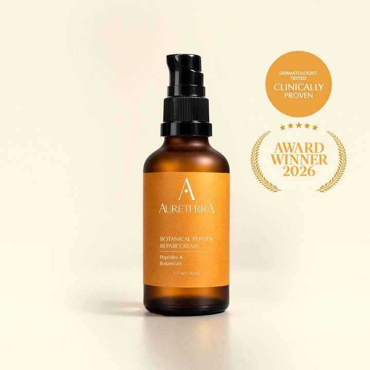 Botanical Peptide Repair Cream for wholesale by Aureterra