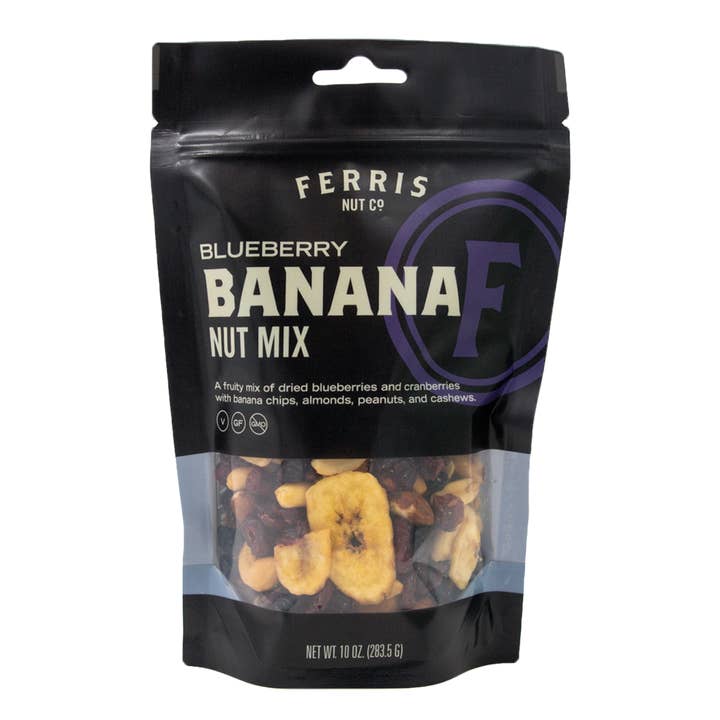 Ferris Coffee & Nut Co. - Wholesale Trail Mix - Blueberry Banana Nut Mix 10 oz.1