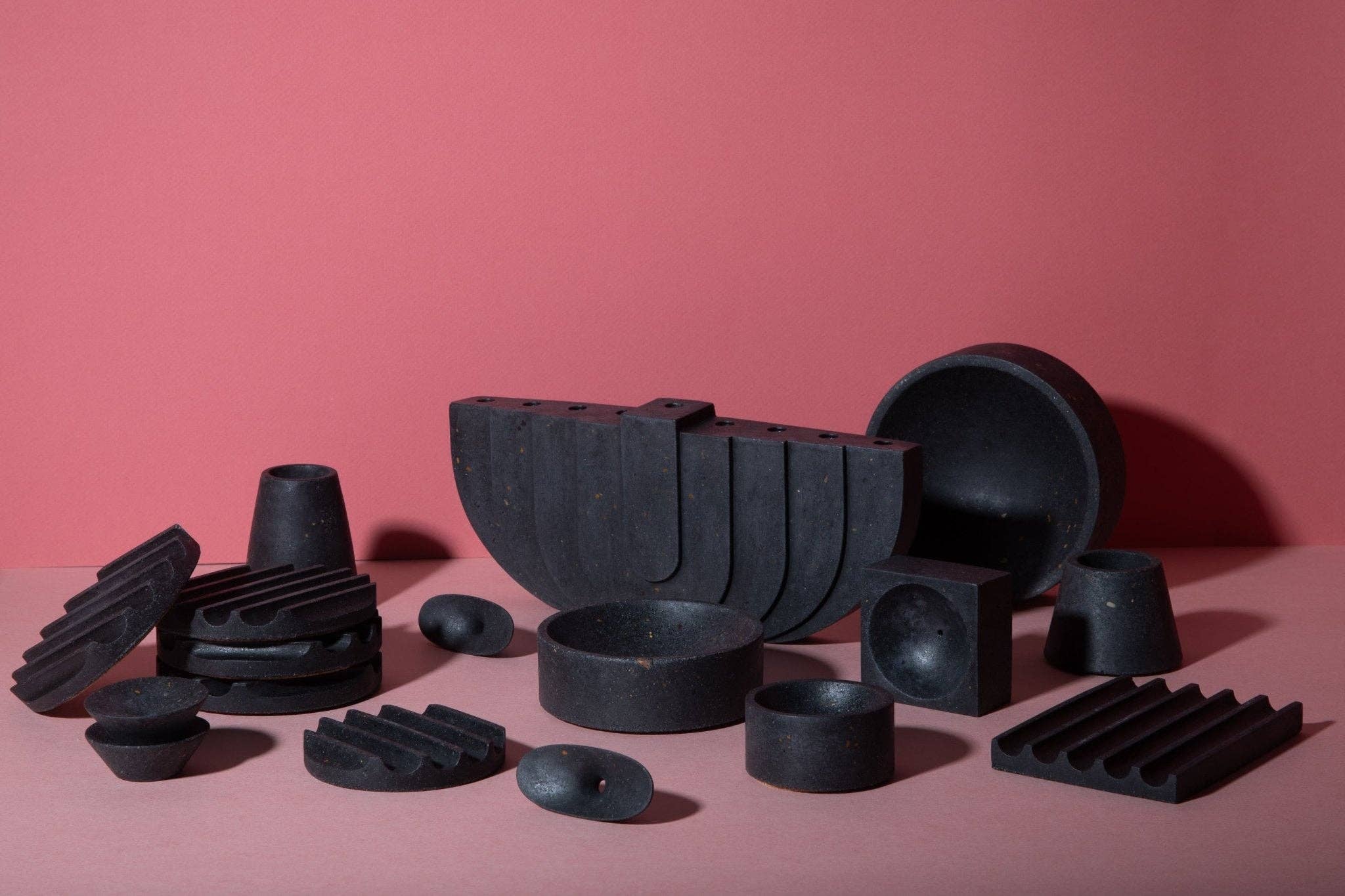 pretti.cool - Wholesale Menorah - Menorah | Black Terrazzo4