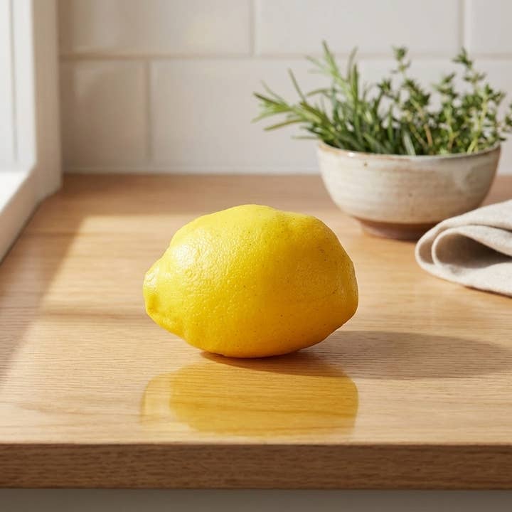 Flora Bunda Inc – wholesale Decorative tabletop object – Faux Lemon Decorative Accent2