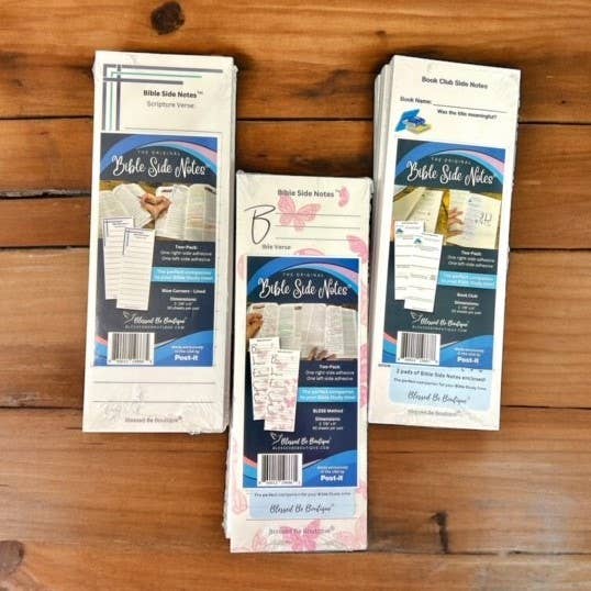 Blessed Be Boutique - Wholesale Retailer Display - Paper & Novelty - Bible Side Notes Wholesale Kit 5