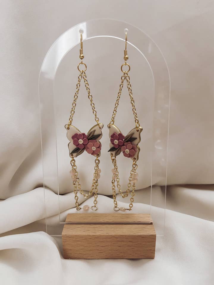 "The Bugs" Earrings, Bridgerton Earrings, Spring Earrings for wholesale by Placed by Grace