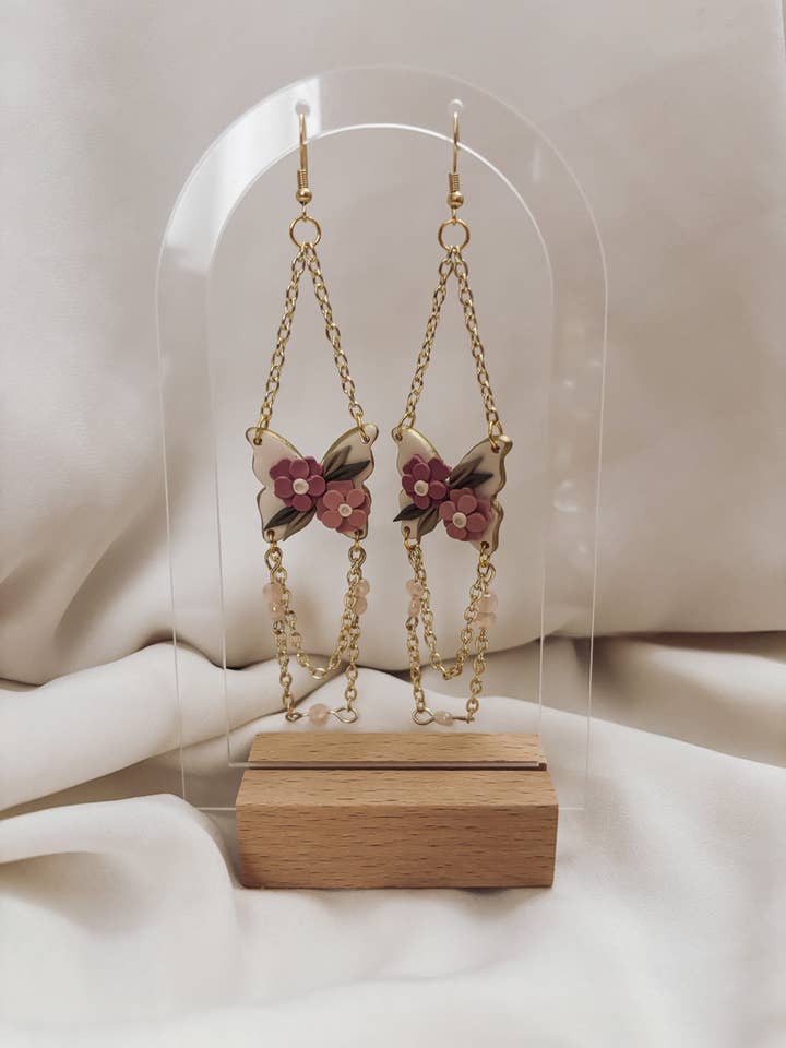 "The Bugs" Earrings, Bridgerton Earrings, Spring Earrings for wholesale by Placed by Grace