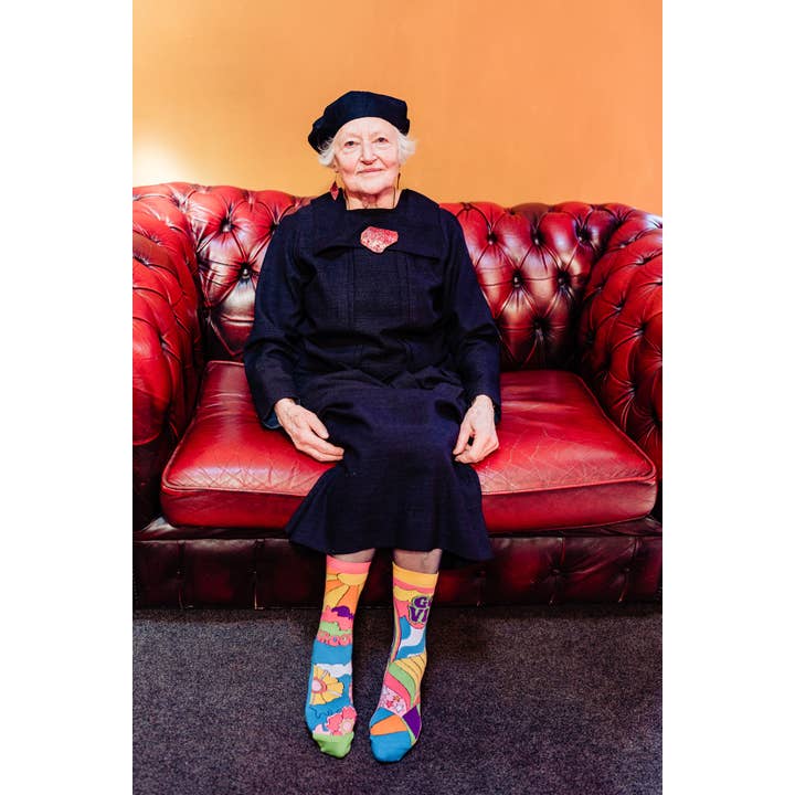 Sock Academy – wholesale Socks – Unisex – HIPPY GO LUCKY | 6 Odd Socks Gift Box - United Oddsocks