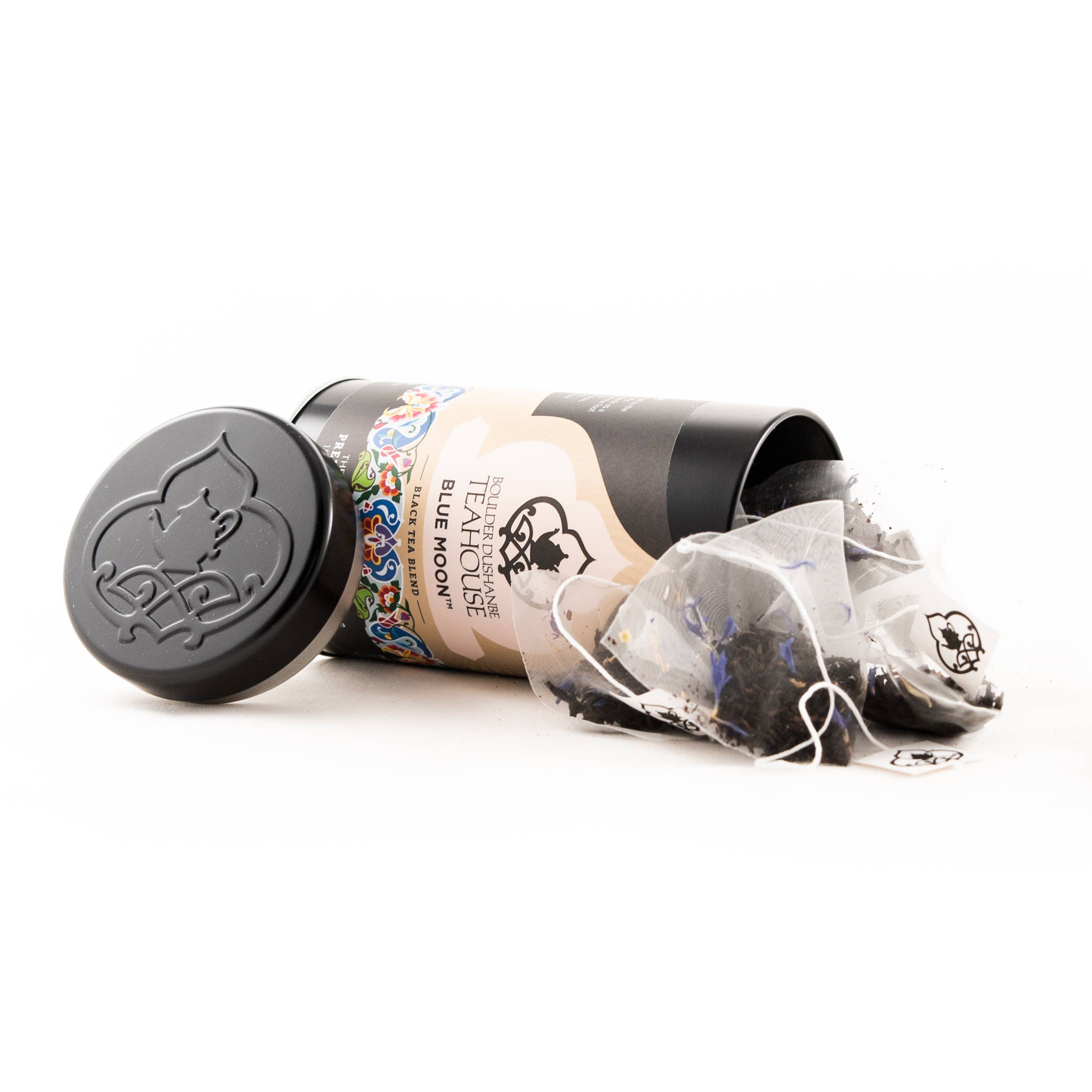 Boulder Tea Company - Wholesale Tea Bags - Blue Moon Black Tea - Tin of 15 Tea Sachets1