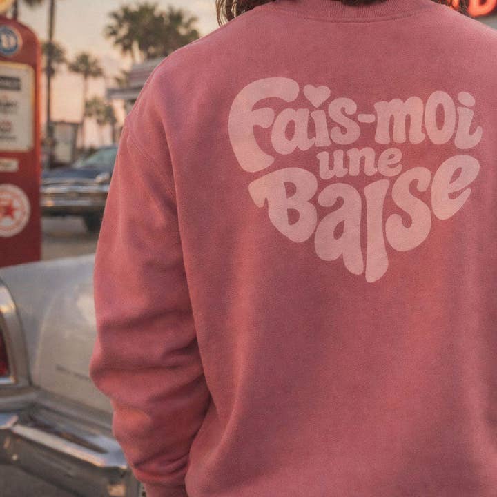 Sweatshirt unissexo "Dá-me uma Foda" por atacado de Peye et Meye