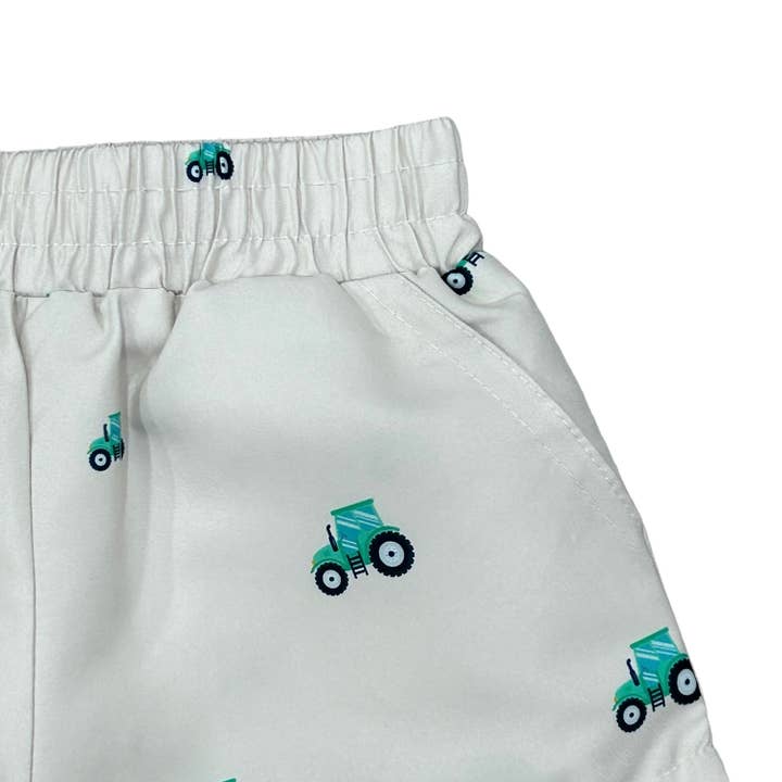 Sugar Bee Clothing - Wholesale Shorts - Kids - Boys Clothing - Boy Shorts - Tractors2
