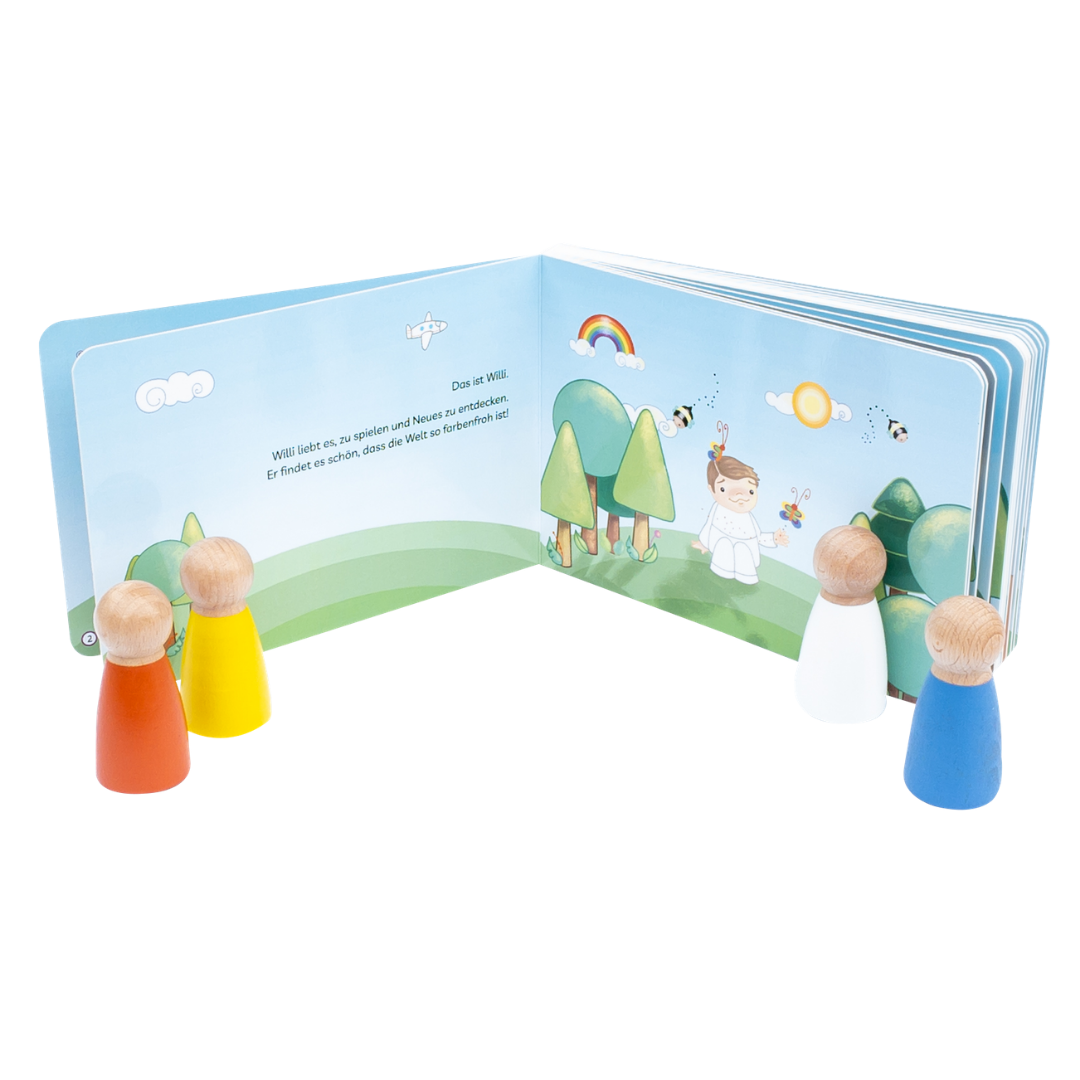 SCHMETTERLINE - Wholesale Boek voor jonge lezers (6-8) - Kinderboek « Willis Farben »1