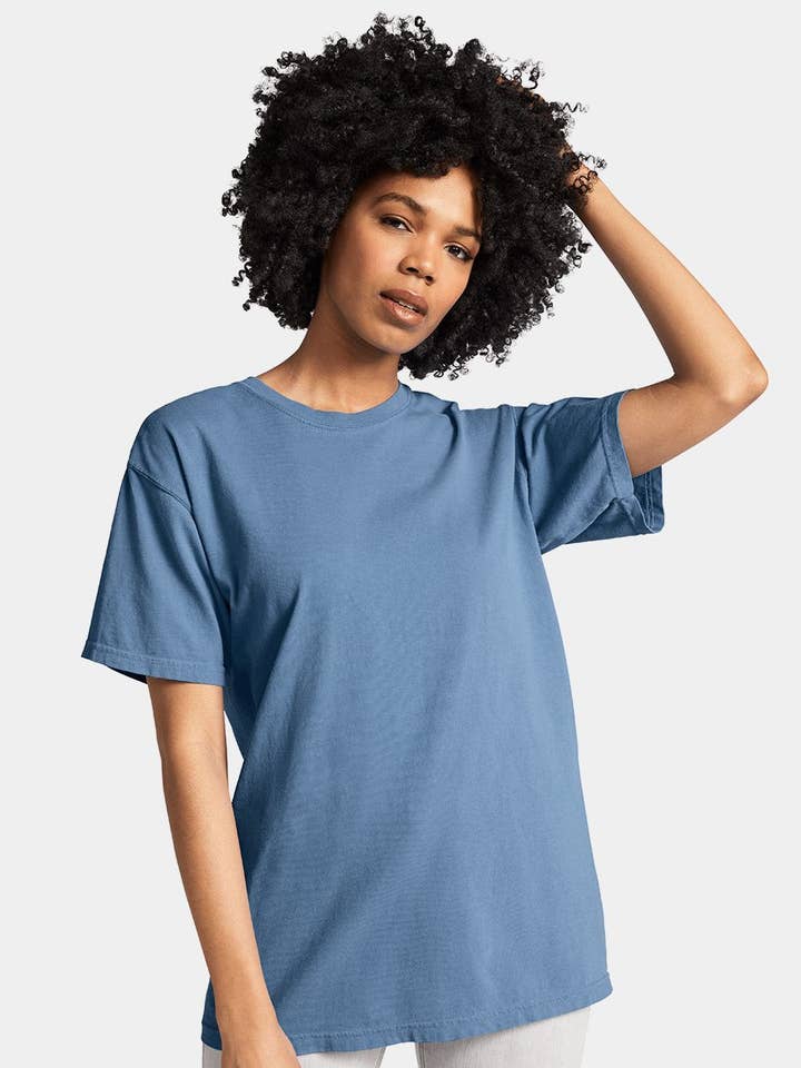 Total Apparel - Wholesale T-Shirt - Unisex - Comfort Colors Garment Dyed Heavyweight Blank T-Shirt C1717