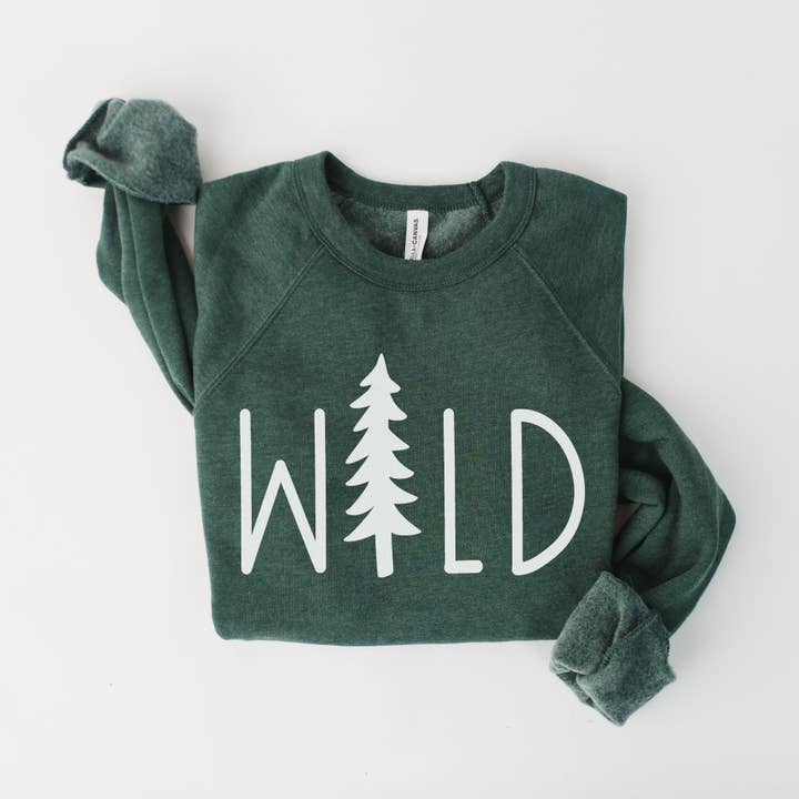 208 Tees - Wholesale Graphic Sweatshirt - Women's - Wild Bella Canvas Sweatshirt or Hoodie *Unisex Fit* 058