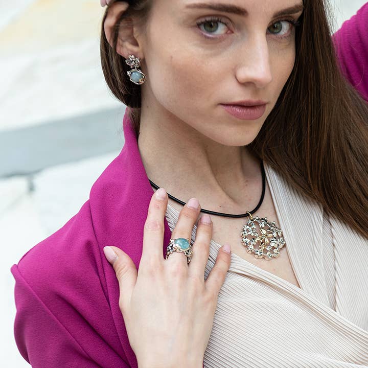 Nemoris Gioielli - Wholesale Pendant/Charm Necklace - Butterfly Bouquet Pendant1