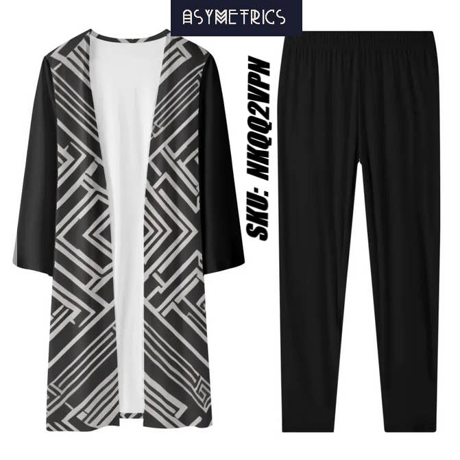 New Asymetrics Women's Long Sleeve Cardigan and Leggings Set for wholesale by E=M/C2