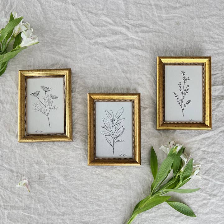 Krista Kim Studio - Wholesale Art Print - LES FLEURS II - Art Print (unframed)5