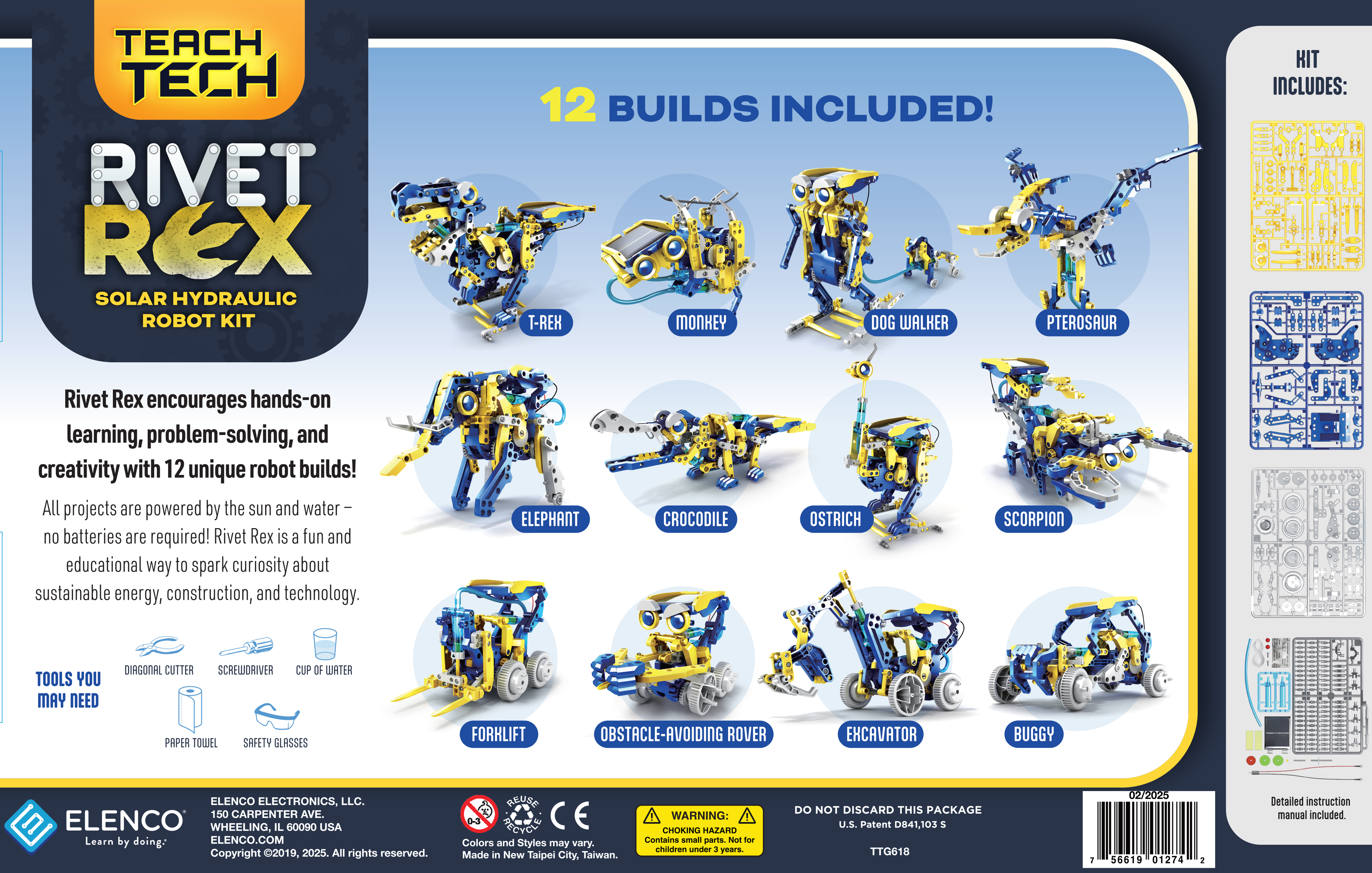 Snap Circuits by Elenco Electronics - Wholesale Building Set - Kids - Teach Tech Rivet-Rex.121