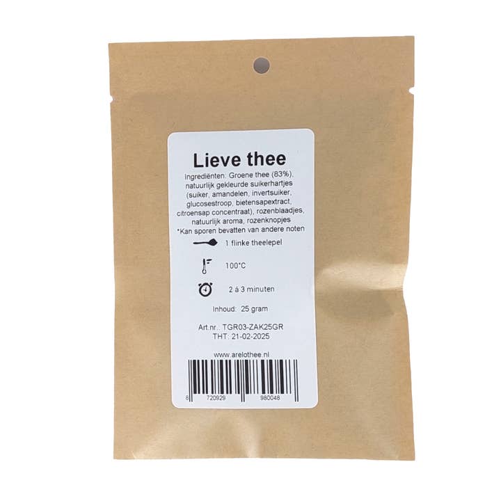 ARELO - Wholesale Loose Tea - Dear tea bag - 25 grams1