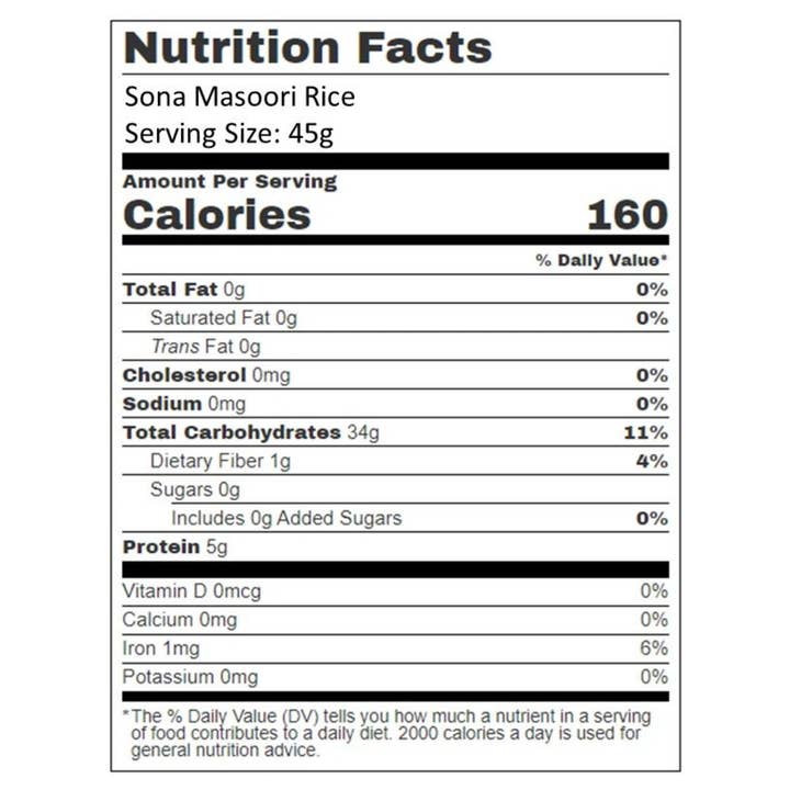 Aiva Products - Wholesale Rice - Sona Masoori Rice3