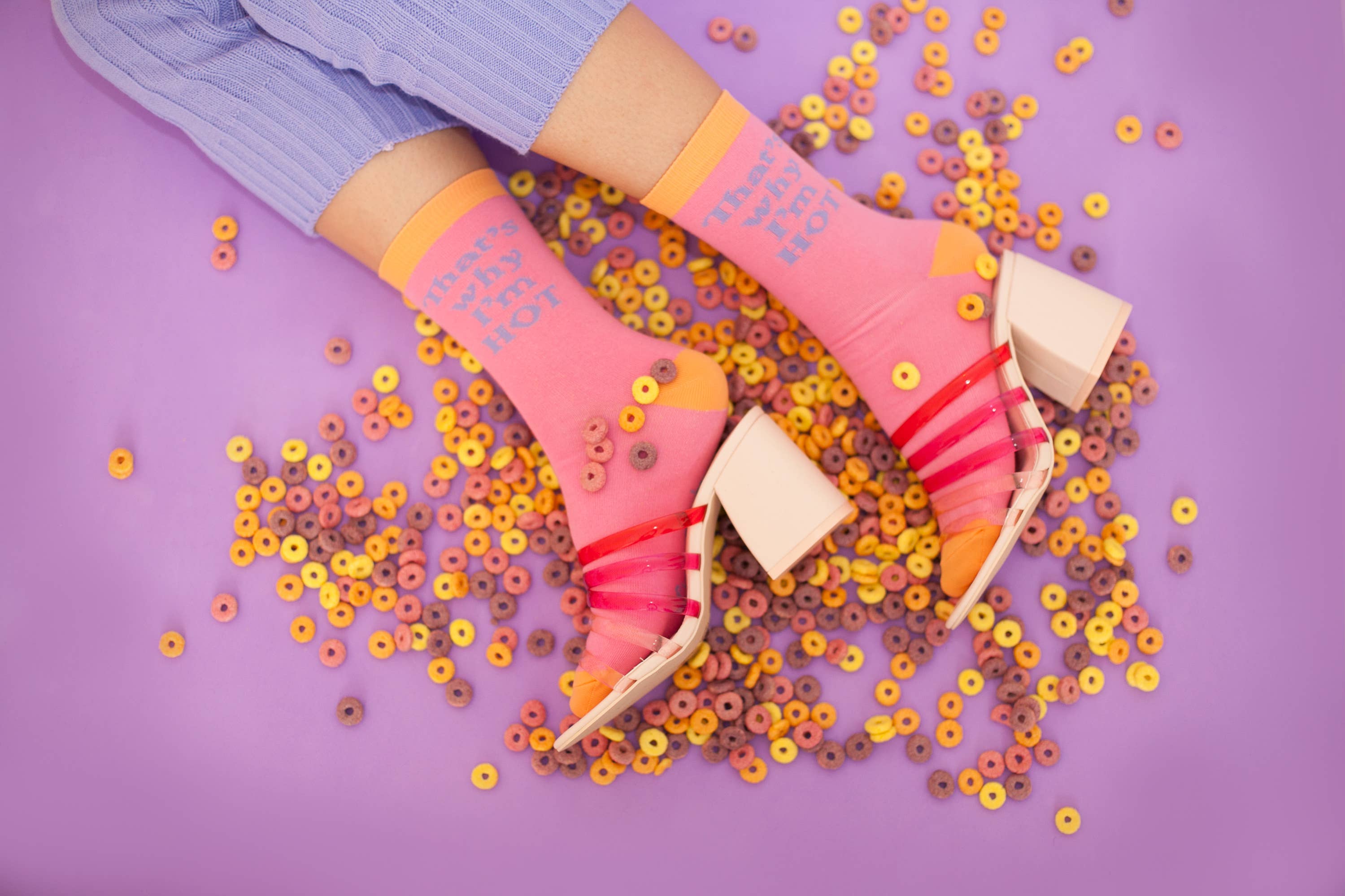 Ciccia Socks - Wholesale Socks - Women's - THAT'S WHY I HOT PINK WOMAN 36-422