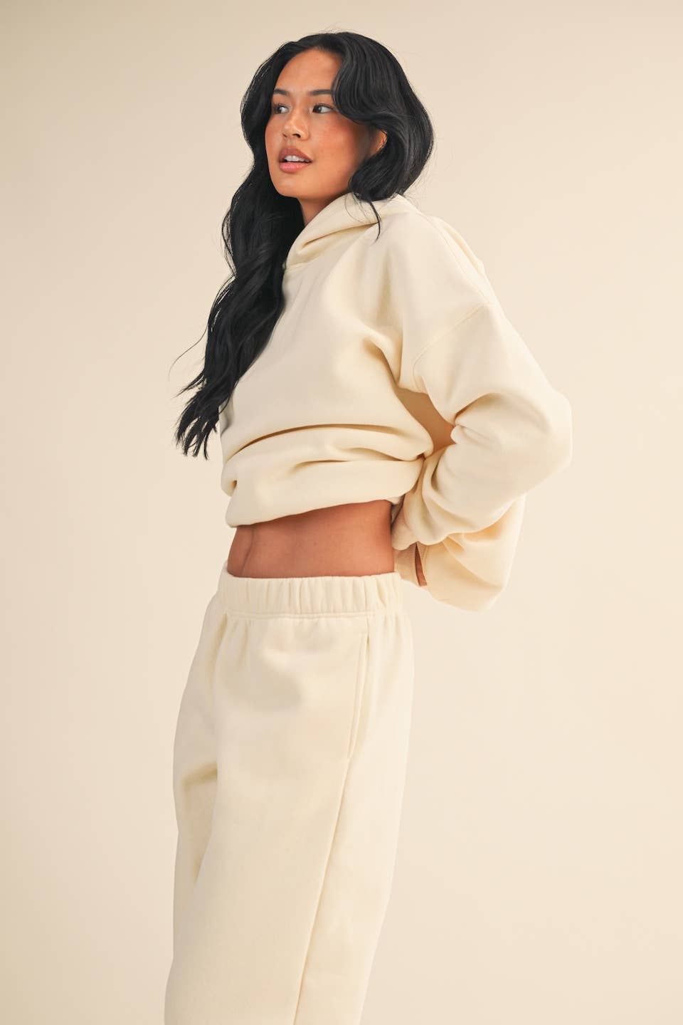 KIMBERLY C – Engroshandel Hoodie – Kvinder – Cozy Fleece oversize pullover hættetrøje43