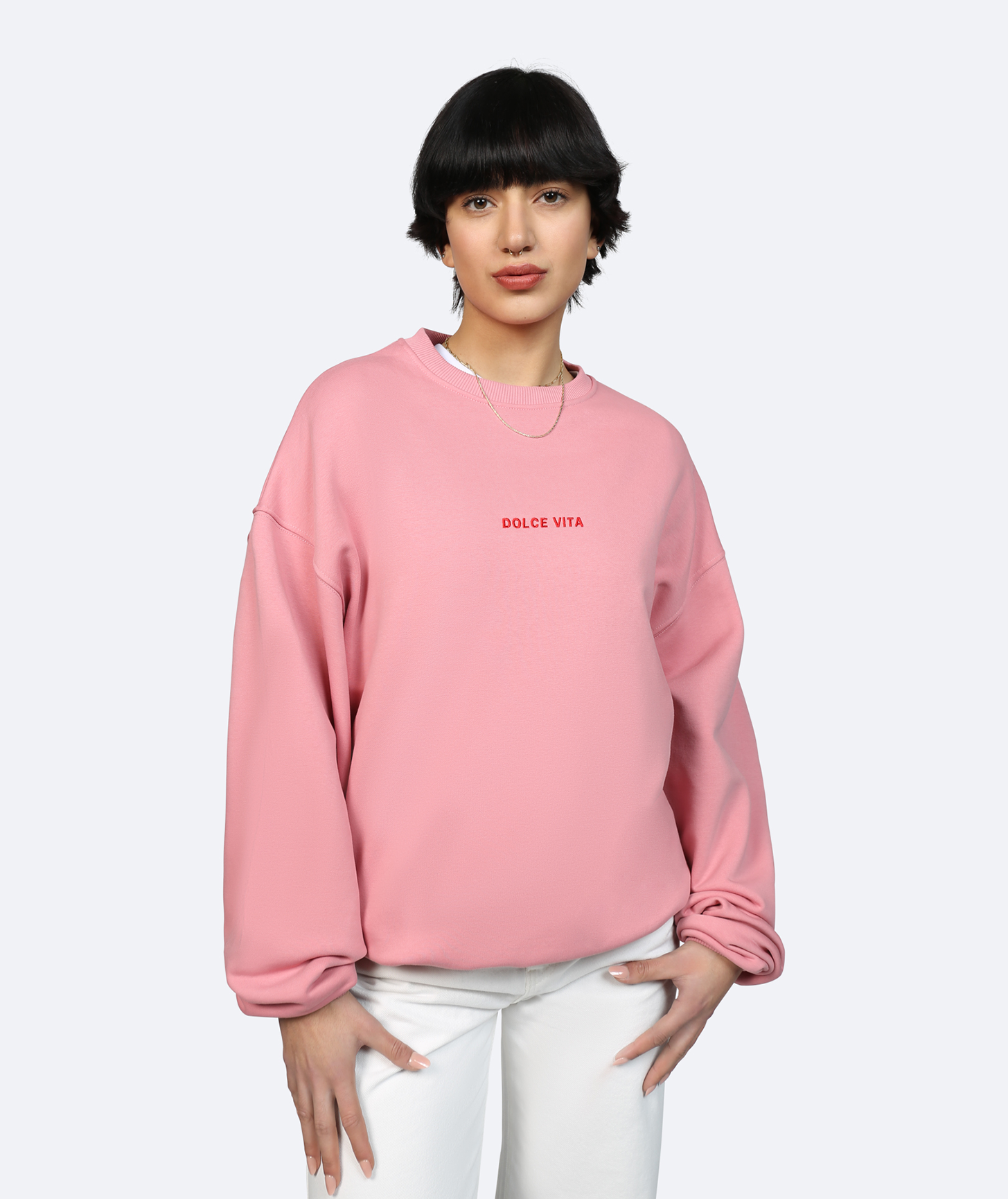 Dolce Vita Sweater - Rose for wholesale on Faire2